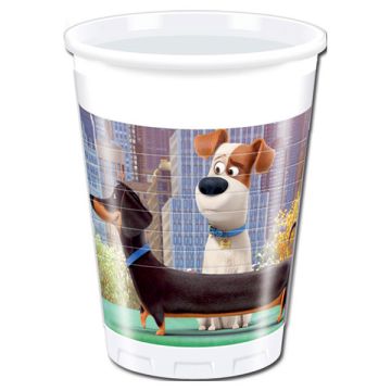 BICCHIERI PETS VITA DA ANIMALI PZ.8