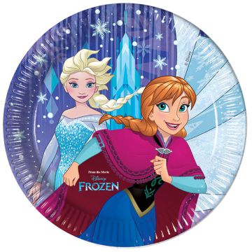 PIATTI FROZEN SNOWFLAKES PZ.8
