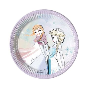 PIATTINI FROZEN SPARKLE PZ.8