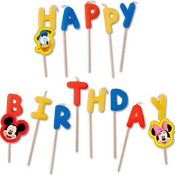 SET CANDELINE TOPOLINO PZ.13