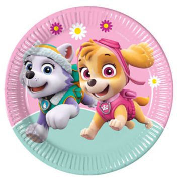 Piatti Paw Patrol Pink Pz.8
