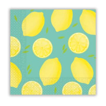 Tovaglioli Limoni Pz.20 Cm.33x33