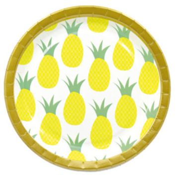 Piatti Ananas Pz.8 Cm.23