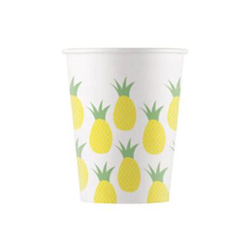 Bicchieri Ananas Pz.8 Ml.200 - Carta