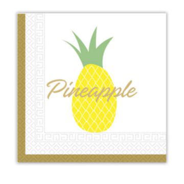 Tovaglioli Ananas Pz.20 Cm.33x33
