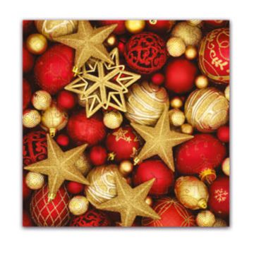 Tovaglioli Stelle Glitter Natale Pz.20