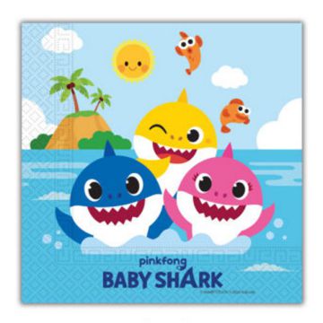 Tovaglioli Baby Shark Pz.20