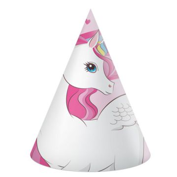 Cappellino unicorno arcobaleno pz.6