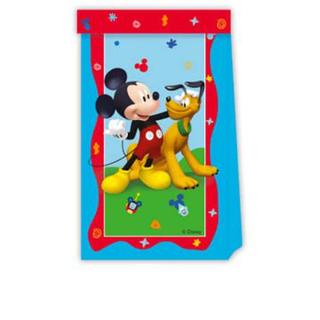 Sacchetti Carta Topolino Rock House Pz.4