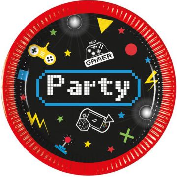 Piattini Gaming Party Pz.8