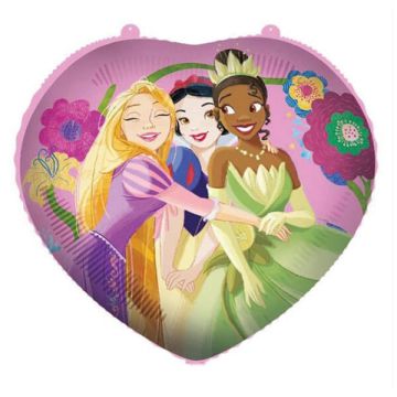 Palloncino Principesse Cuore Pz.1