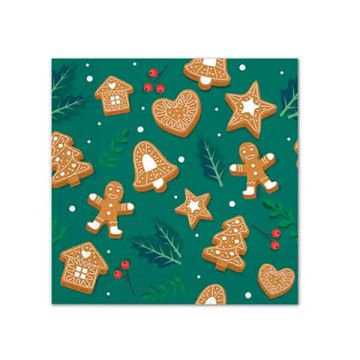 Tovaglioli Xmas Cinnamon Biscuits Pz.20