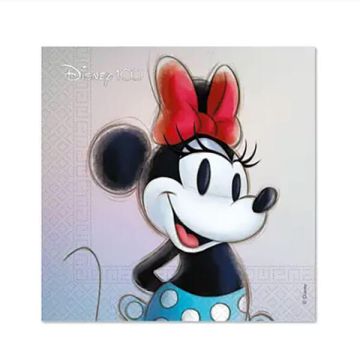 Tovaglioli Disney 100 Minnie Pz.20