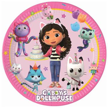 Piattini Gabby's Dollhouse 20cm Pz.8