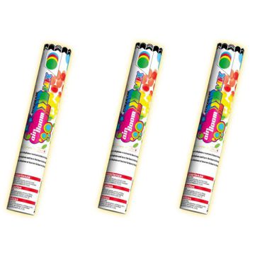 SPARA CORIANDOLI  MULTICOLOR PZ.1
