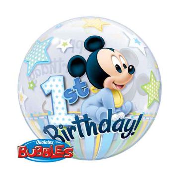 PALLONCINI TOPOLINO 1° COMPLEANNO PZ.1