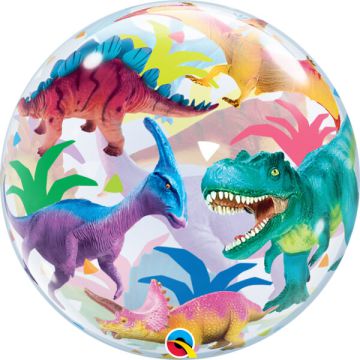PALLONCINO BUBBLE DINOSAURI PZ.1