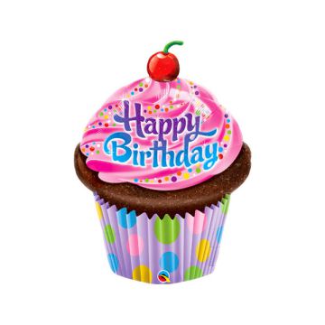 PALLONCINO CUPCAKE COMPLEANNO PZ.1