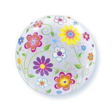 PALLONCINI FIORI COLORATI PZ.1