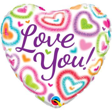 PALLONCINO LOVE YOU CUORI PZ.1