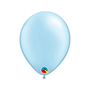 PALLONCINO AZZURRO (5") PERLATO PZ.100