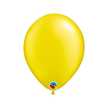 PALLONCINO GIALLO (11") PERLATO PZ.100