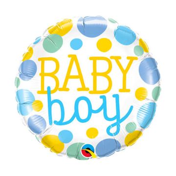 PALLONCINO BABY BOY DOTS PZ.1