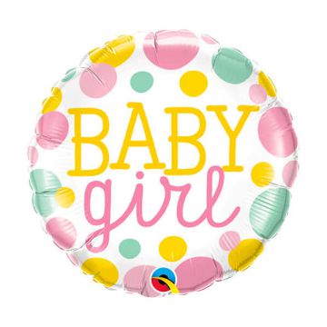 PALLONCINO BABY GIRL DOTS PZ.1