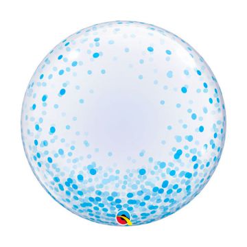 PALLONCINI CONFETTI BLU DOTS PZ.1