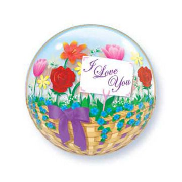 PALLONCINI I LOVE YOU FIORI PZ.1