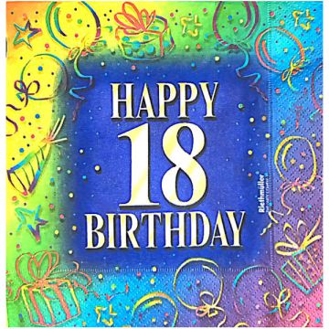 TOVAGLIOLI 18° COMPLEANNO PZ.20