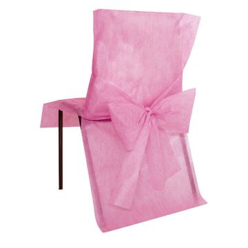 Coprisedia Rosa Con Fiocco Pz.10