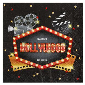Tovaglioli Hollywood Pz.20