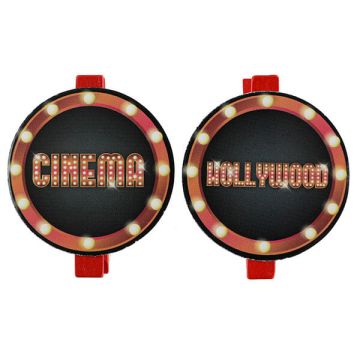 Decorazione Bicchieri Hollywood Pz.6