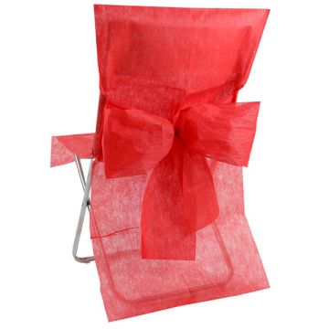 Coprisedia Rosso Con Fiocco Pz.10