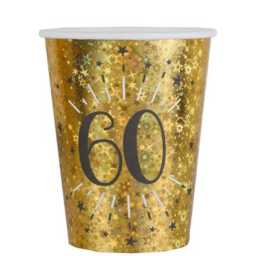 Bicchieri 60 Anni Pz.10