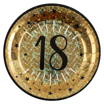 Piatti 18 Anni Pz.10
