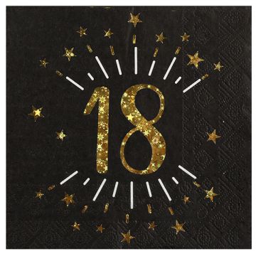 Tovaglioli 18 Anni Pz.10