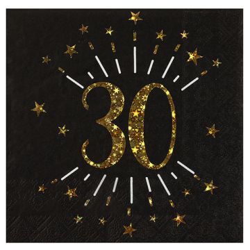 Tovaglioli 30 Anni Pz.10