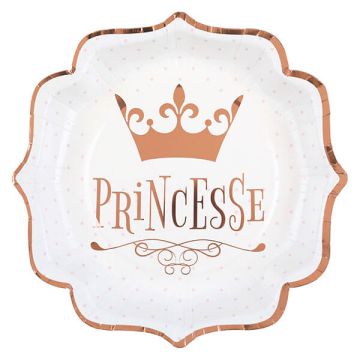 Piatti Principesse Sagomati Pz.10