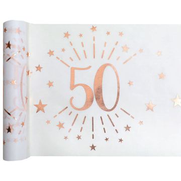Runner Tavola 50 Anni Rose Gold Pz.1