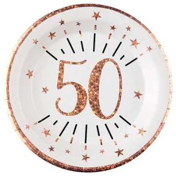 Piatti 50 Anni Rose Gold Pz.10