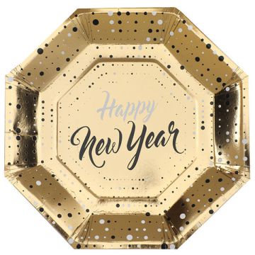Piatti Happy New Year Pz.10