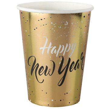 Bicchieri Happy New Year Pz.10