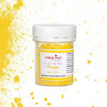 Colore Giallo Chiaro In Polvere Da 5 Gr.