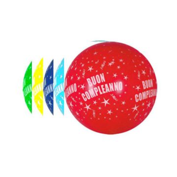PALLONCINO BUON COMPLEANNO (36") PZ.10