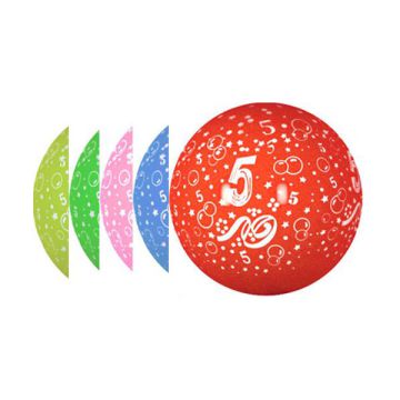 PALLONCINO 5° COMPLEANNO (36") PZ.10
