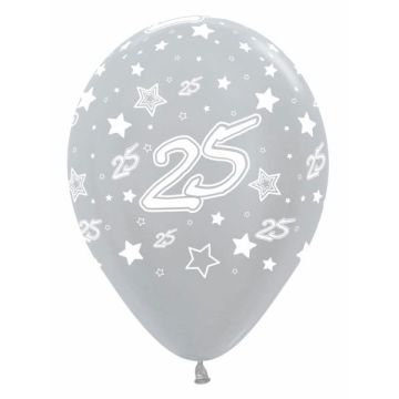 PALLONCINO 25°ANNIVERSARIO (12") PZ.100