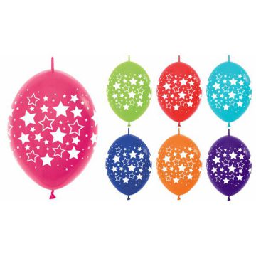 PALLONCINI STARS LINK-O-LOON(12") PZ.100