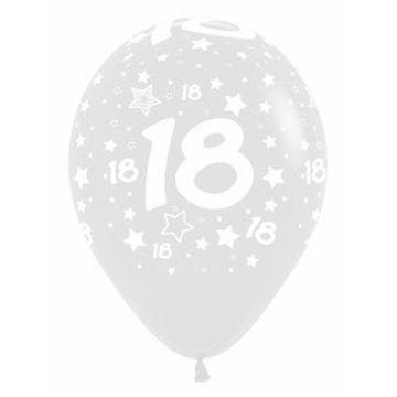 PALLONCINO 18 ANNI STARS (12") PZ.50